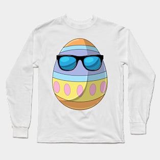 Easter egg Easter Sunglasses Long Sleeve T-Shirt